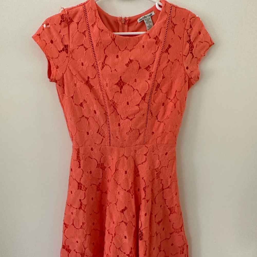 Charlotte Russe Floral Lace Dress